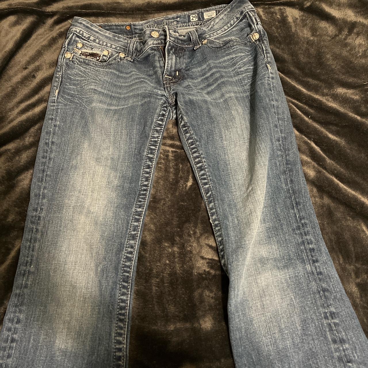 Miss me jeans Bootcut Size 29 Inseam 32 If wanting... - Depop