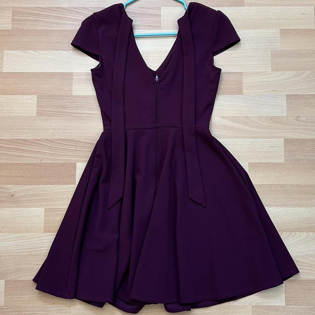 B darlin purple dress best sale