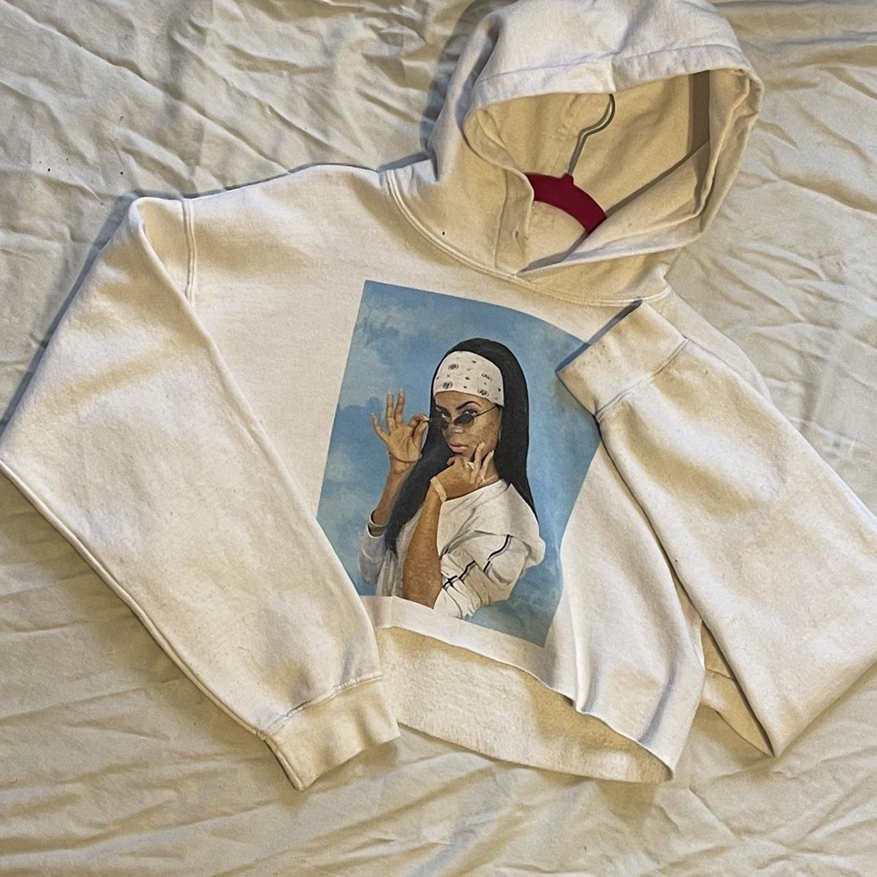 Aaliyah cropped outlet hoodie