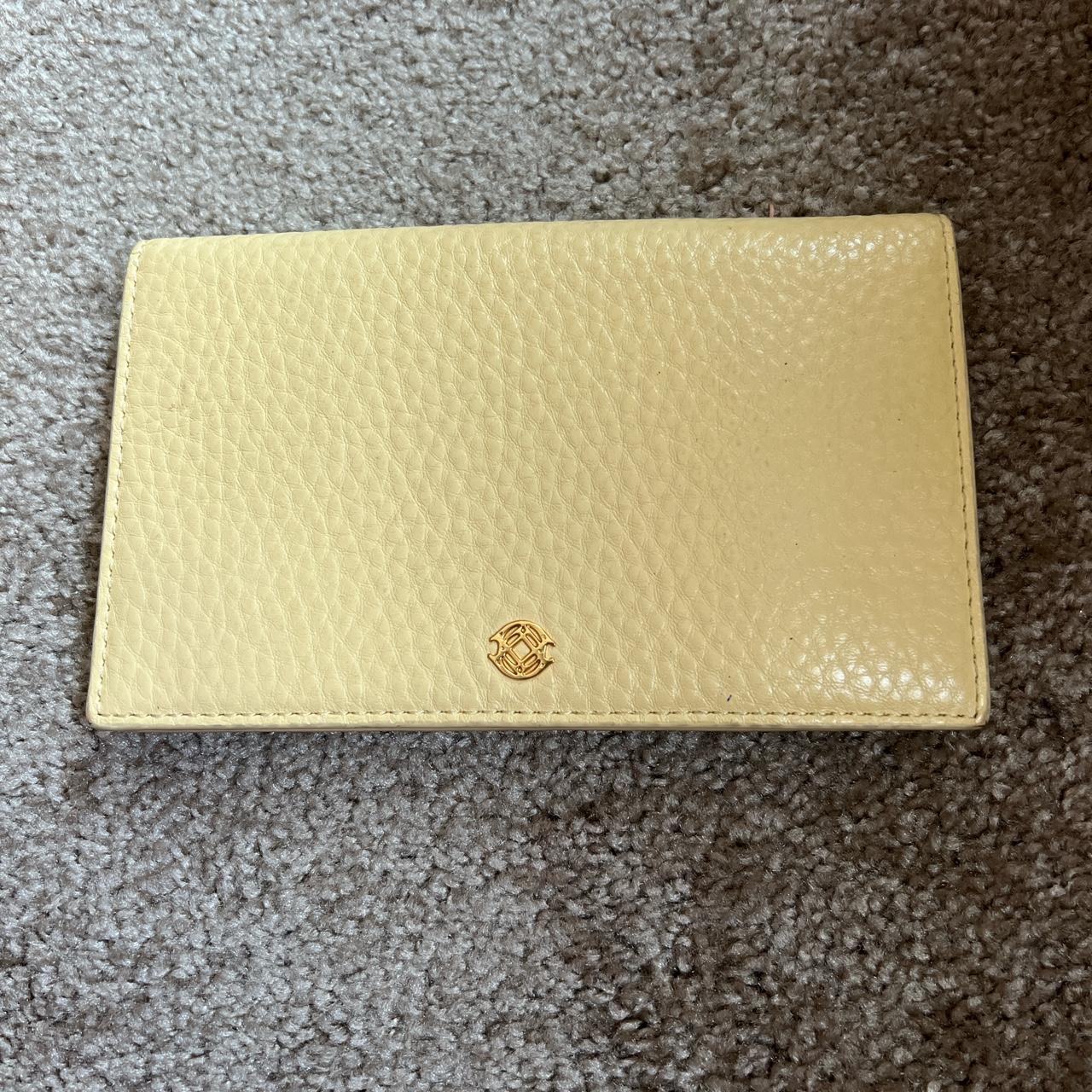 Dagne Dover Women's Yellow Wallet-purses | Depop