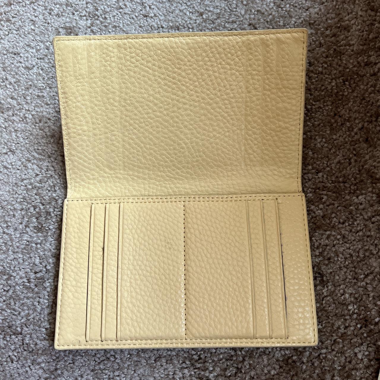 Dagne Dover Women's Yellow Wallet-purses | Depop