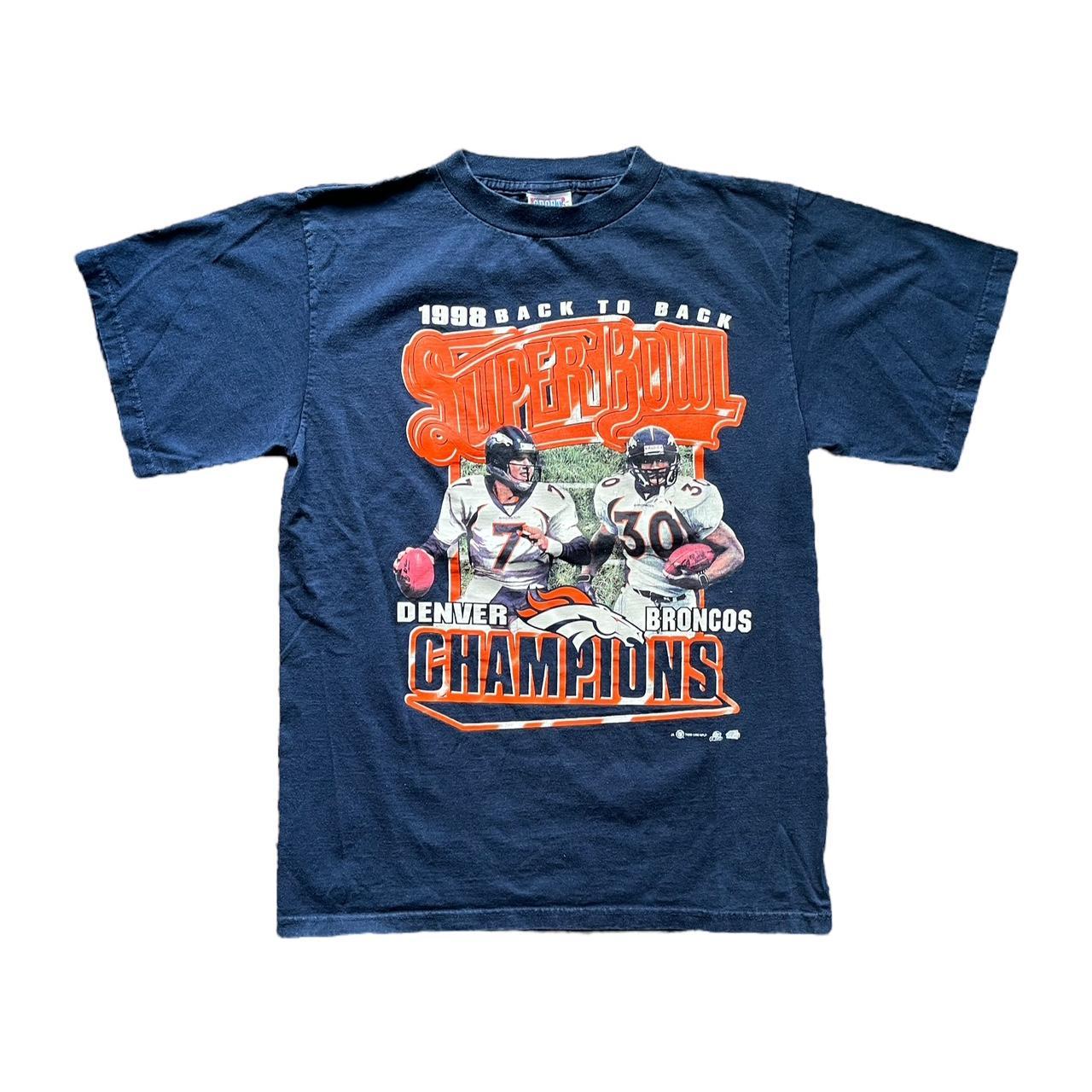 Vintage Denver Broncos t-shirt. • 1998 NFLP - Depop