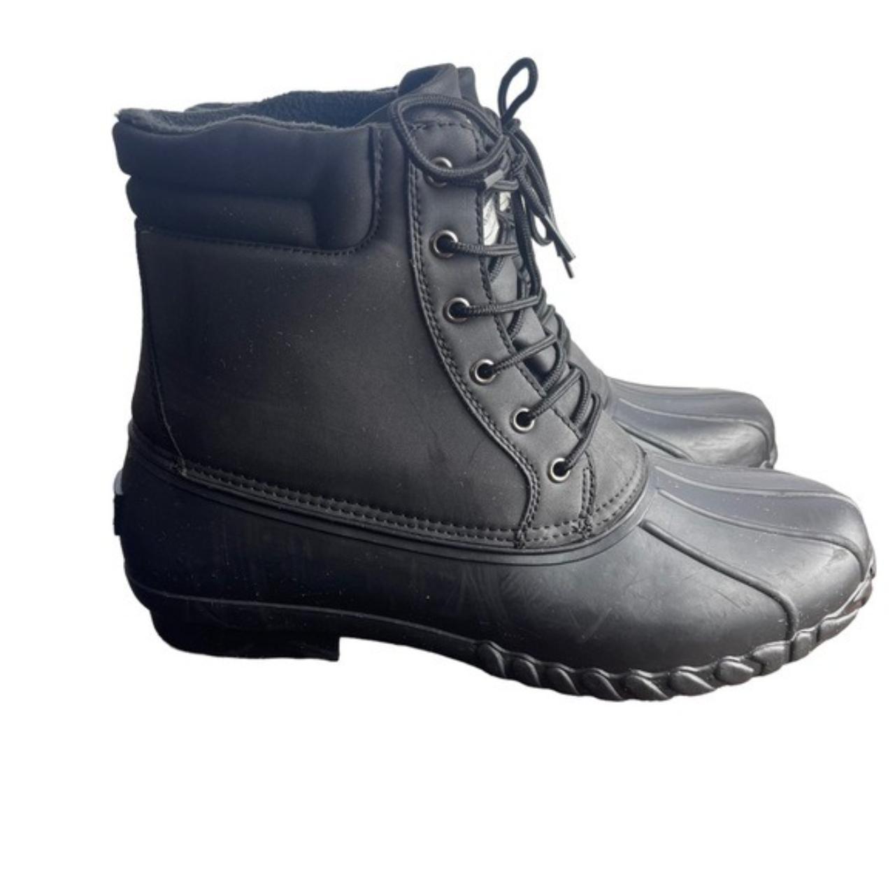 Mens black outlet duck boots