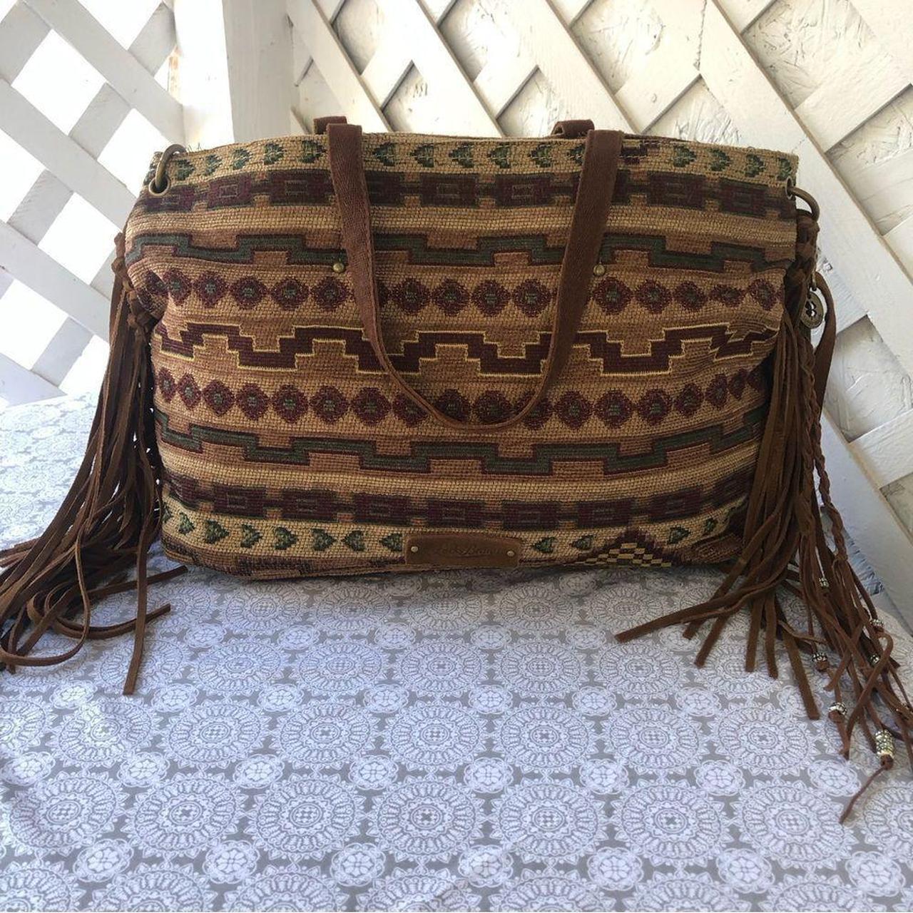 Lucky Brand Aztec top print bag