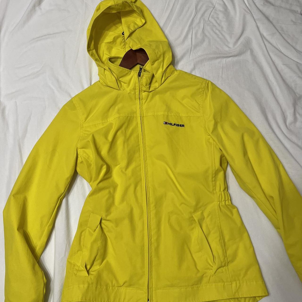 Yellow tommy hilfiger jacket hot sale womens