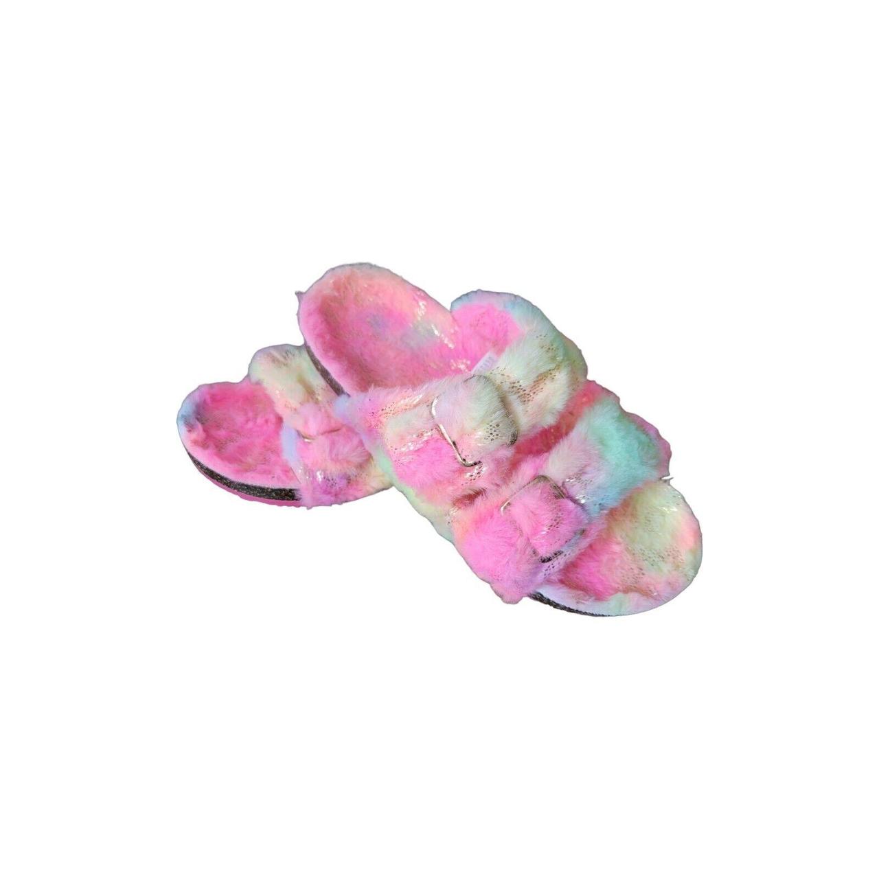 Source Unknown Women's Slides - Pink/Yellow - US … - image 1