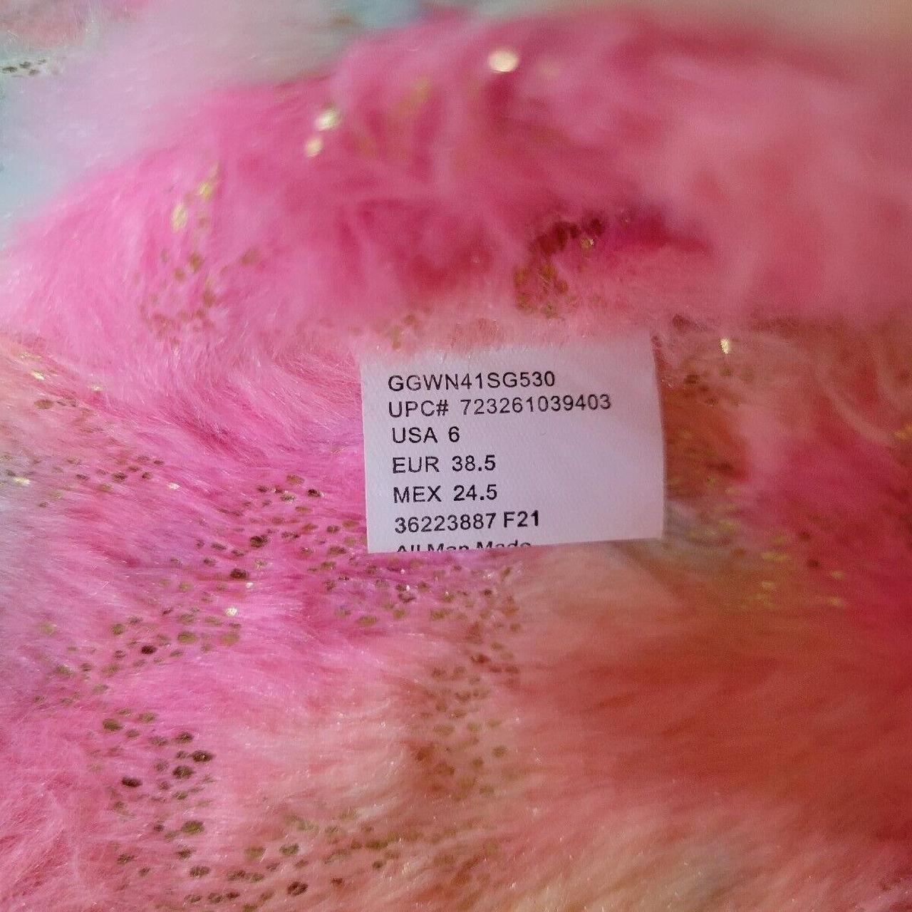 Source Unknown Women's Slides - Pink/Yellow - US … - image 5