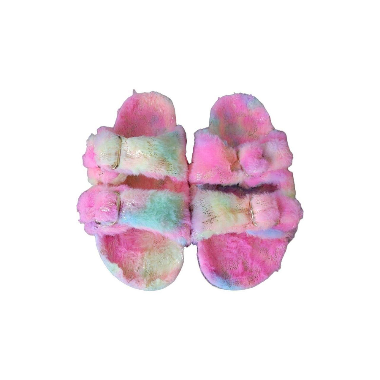 Source Unknown Women's Slides - Pink/Yellow - US … - image 2