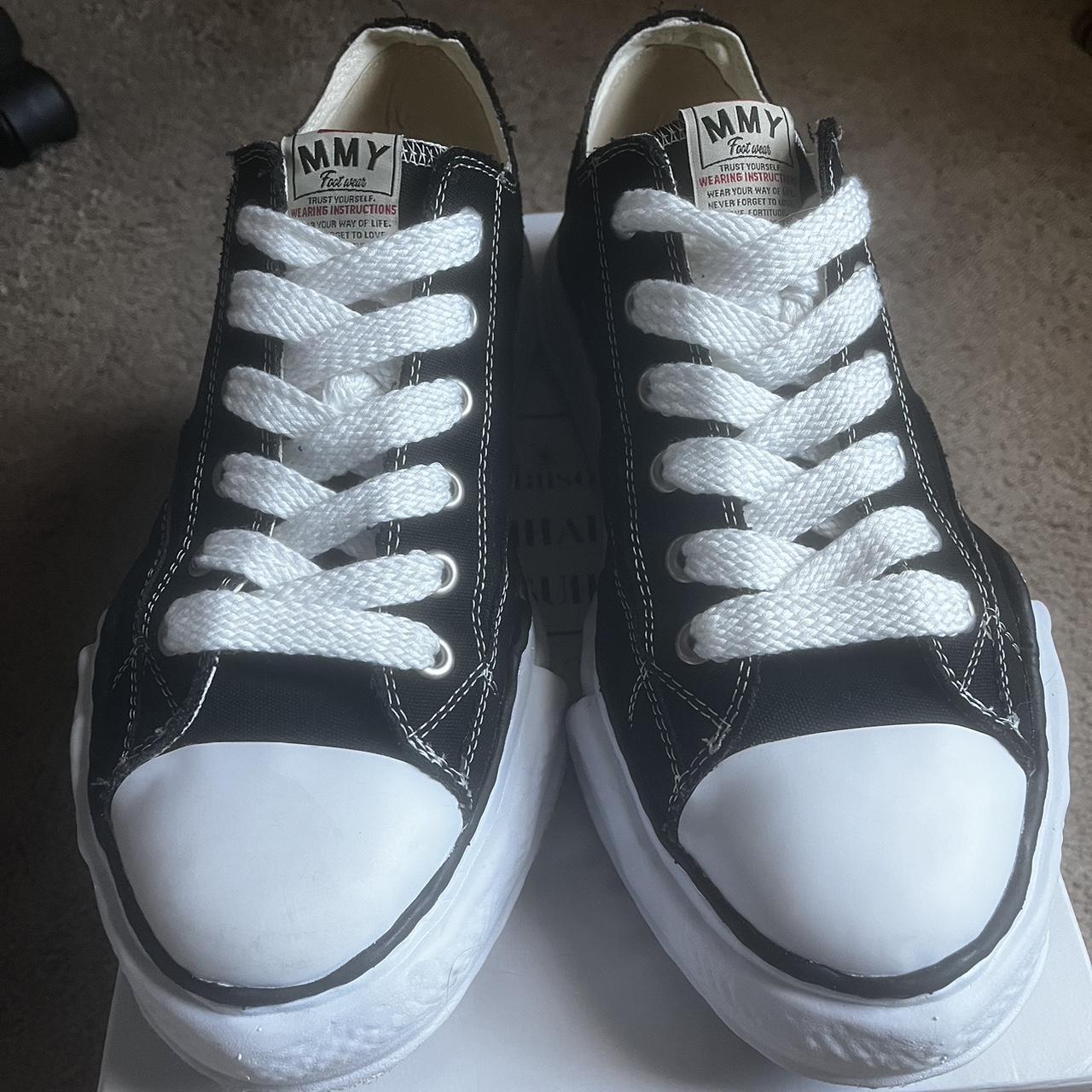 Maison Mihara Yasuhiro Men's Black Trainers | Depop