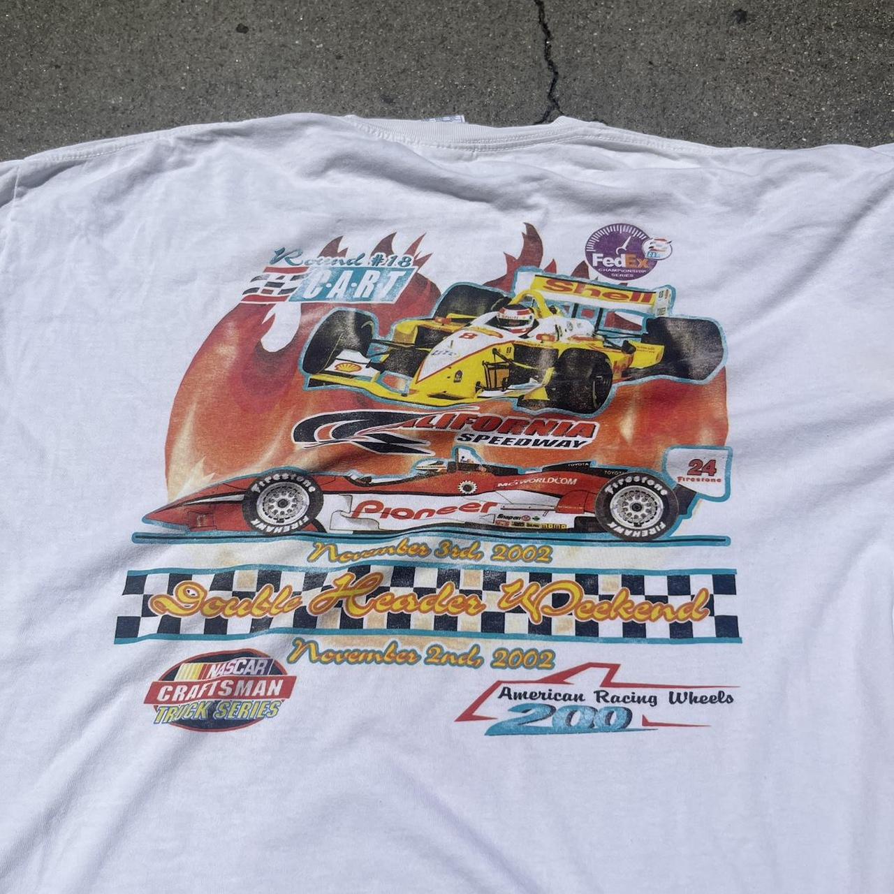 Vintage 2002 Marlboro Toyota Racing Nascar Tee •... - Depop