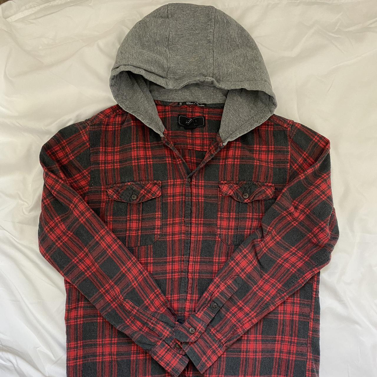 21 men red flannel jacket. Great material and in... - Depop