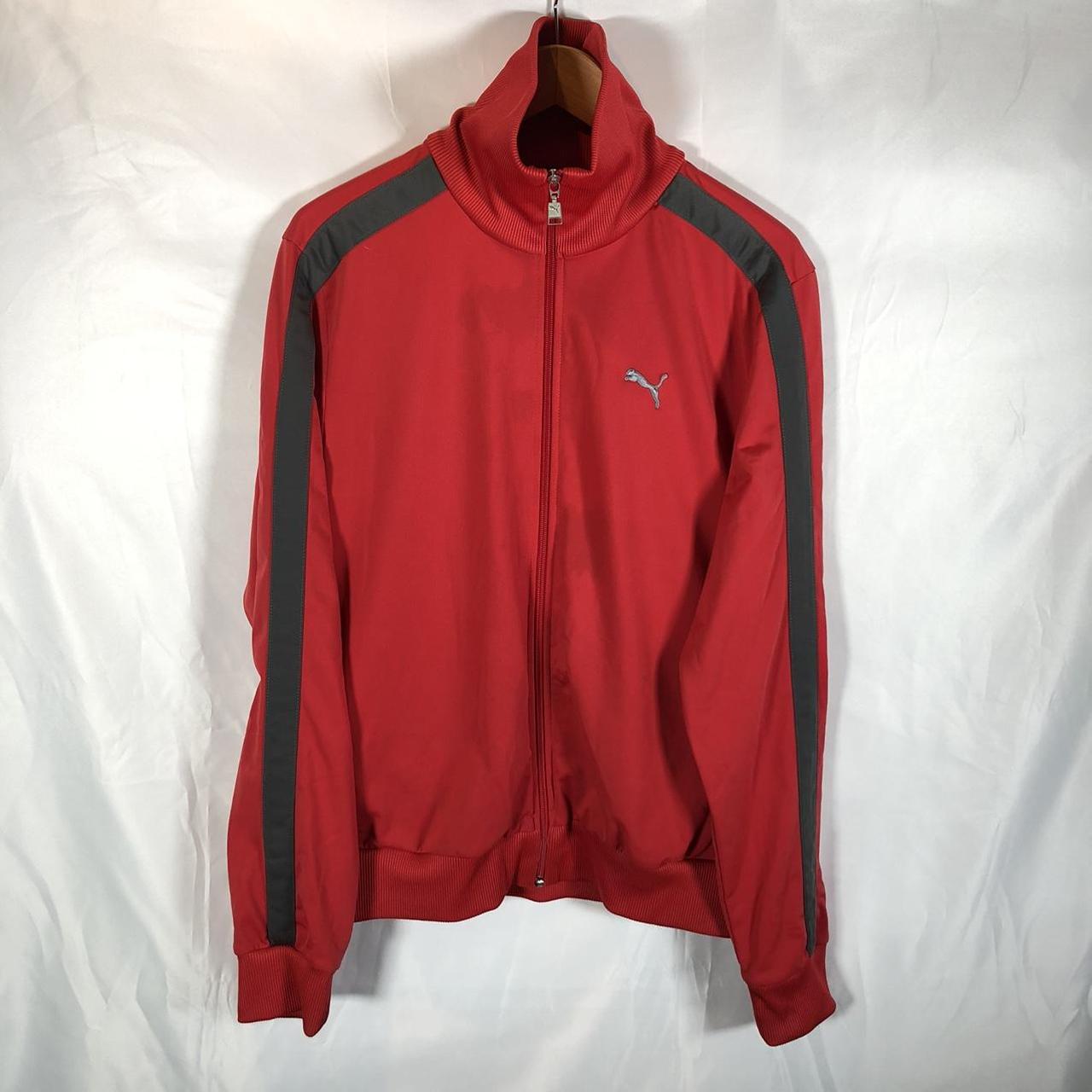 Puma Track Jacket LARGE Measurements P2P Depop