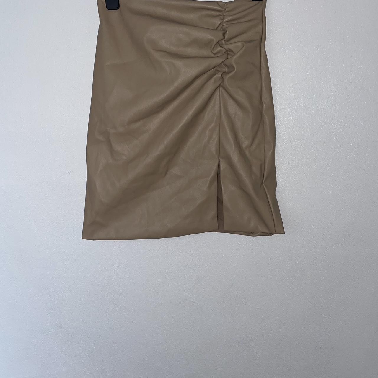 SHEIN Women S Tan Skirt Depop