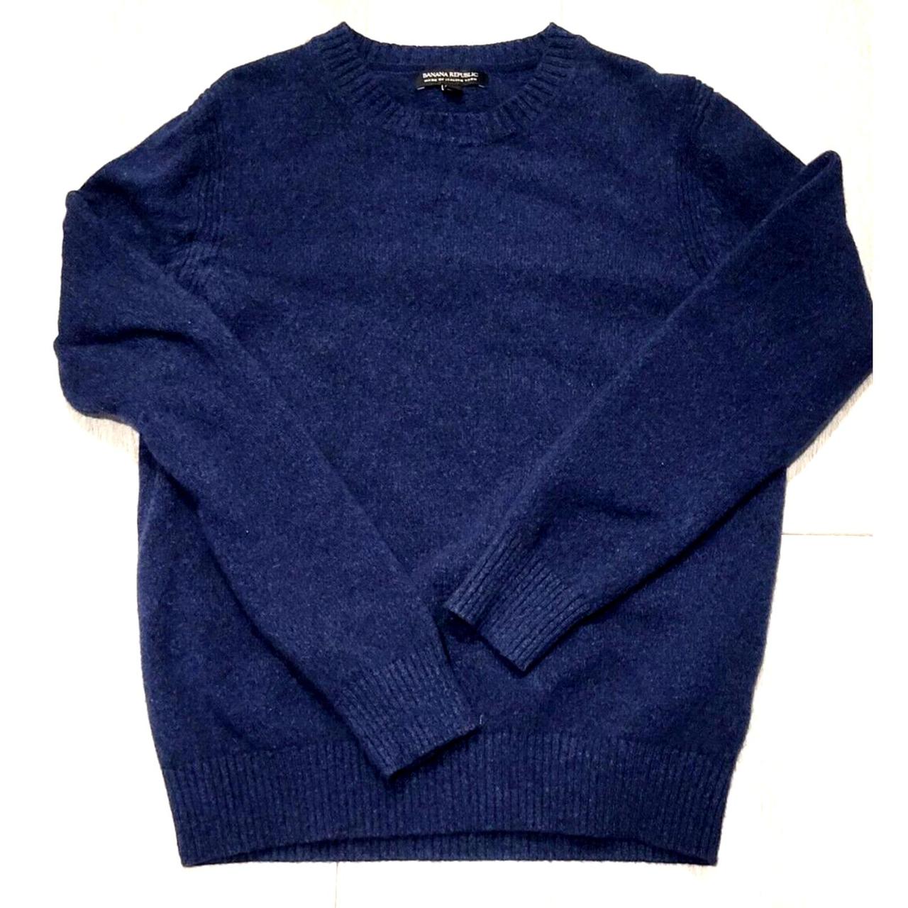 Banana republic men's wool on sale sweater