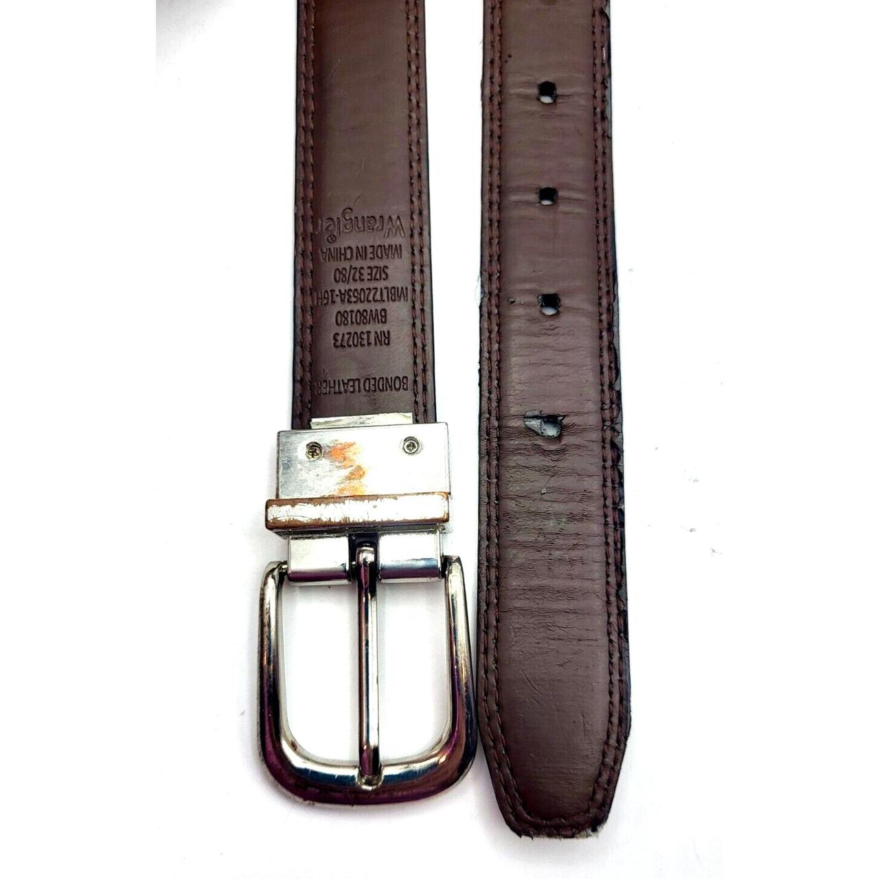 Wrangler Men's Reversible Belt, Size: 32, Black