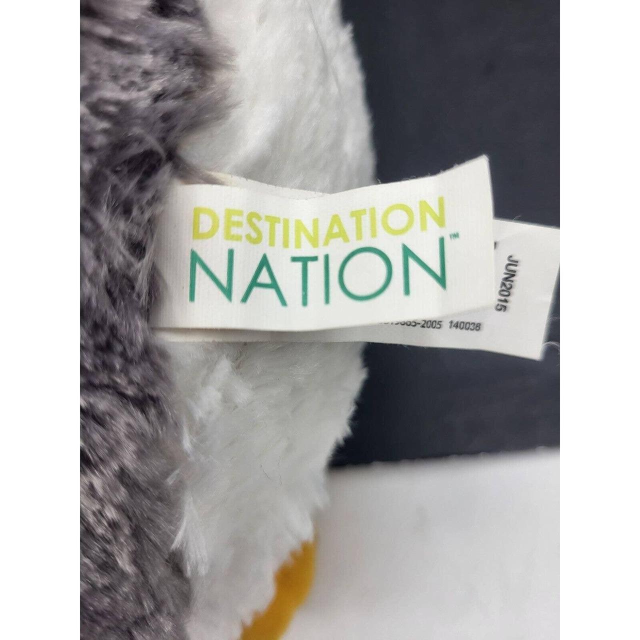 Destination Nation Gray Penguin Stuffed Animal by Aurora