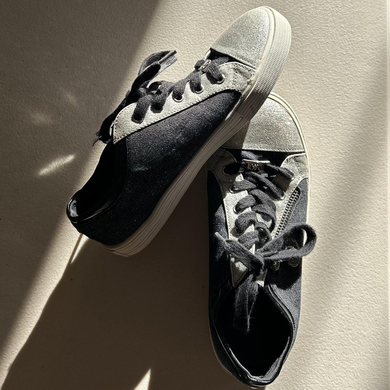 Michael kors sneakers sale black and silver