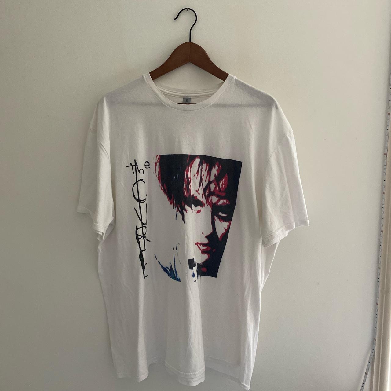 THE CURE/ROBERT SMITH ‘BLOODFLOWERS’ T-SHIRT. WHITE.... - Depop