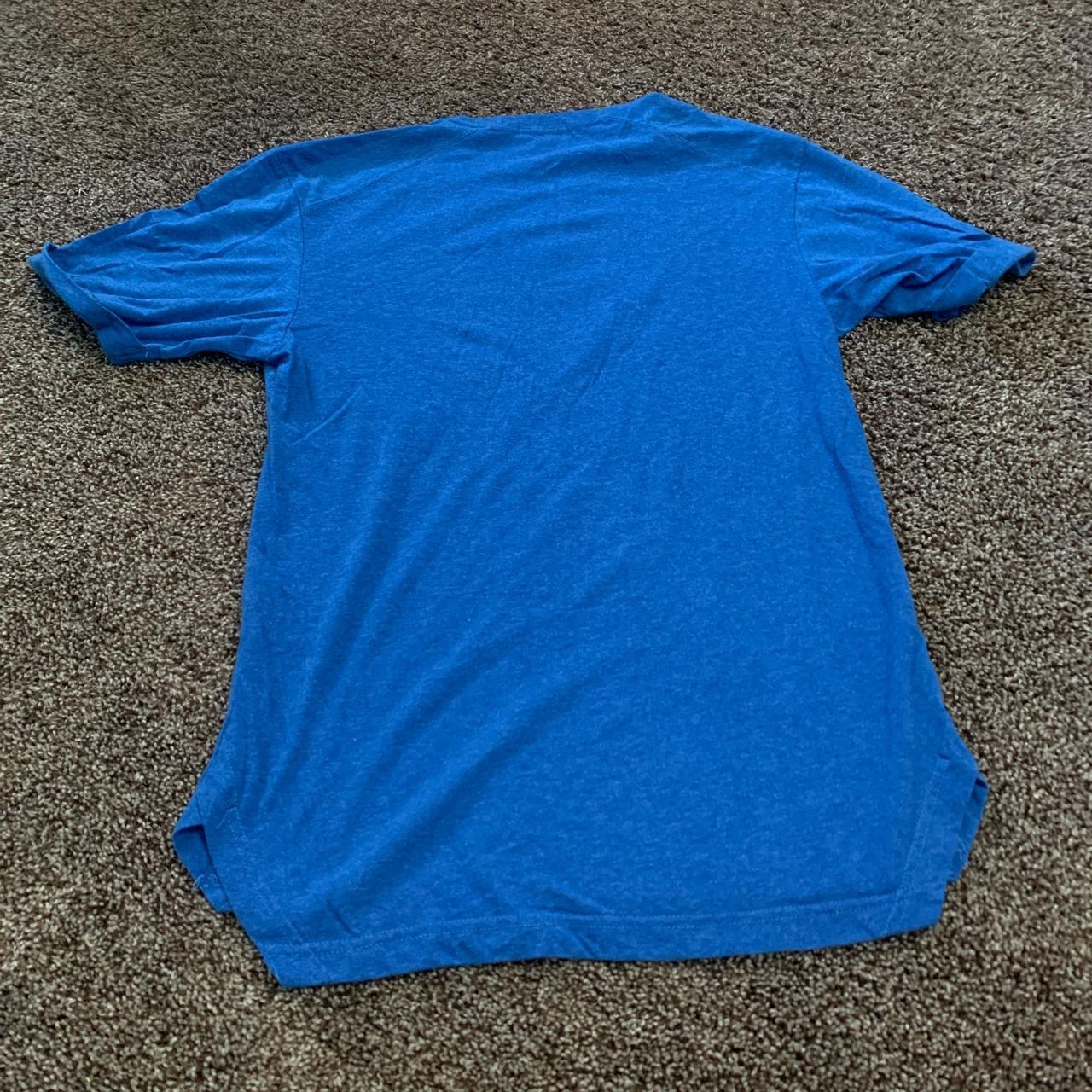 Men's Blue and Yellow T-shirt | Depop