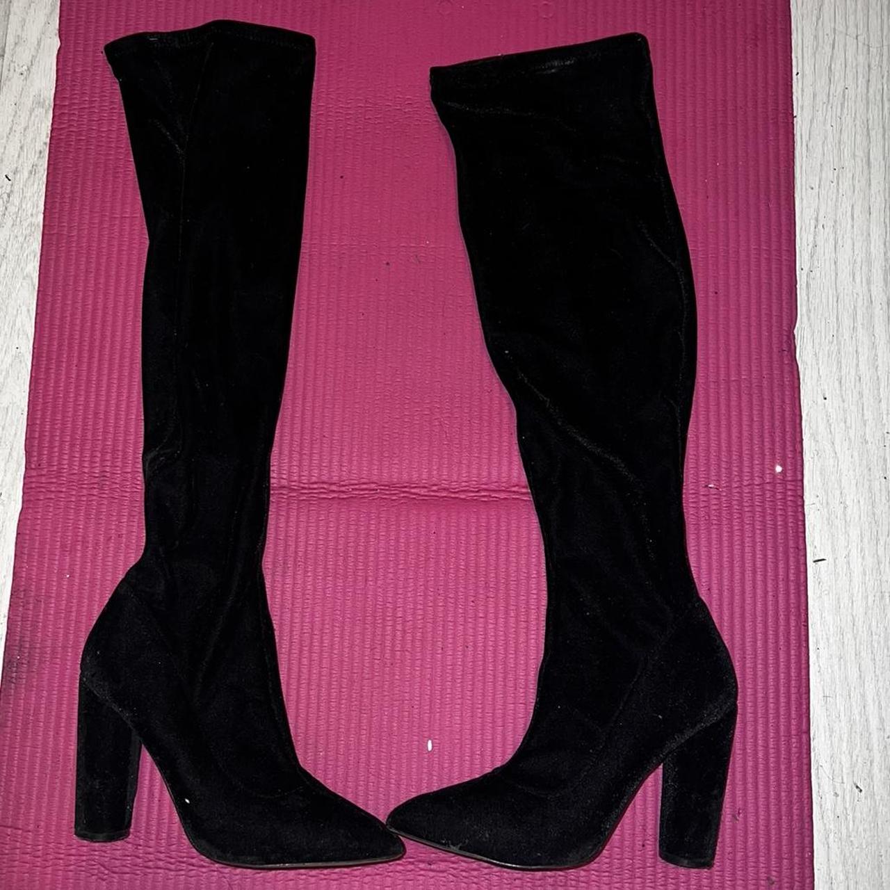 aldo thigh high leather boots