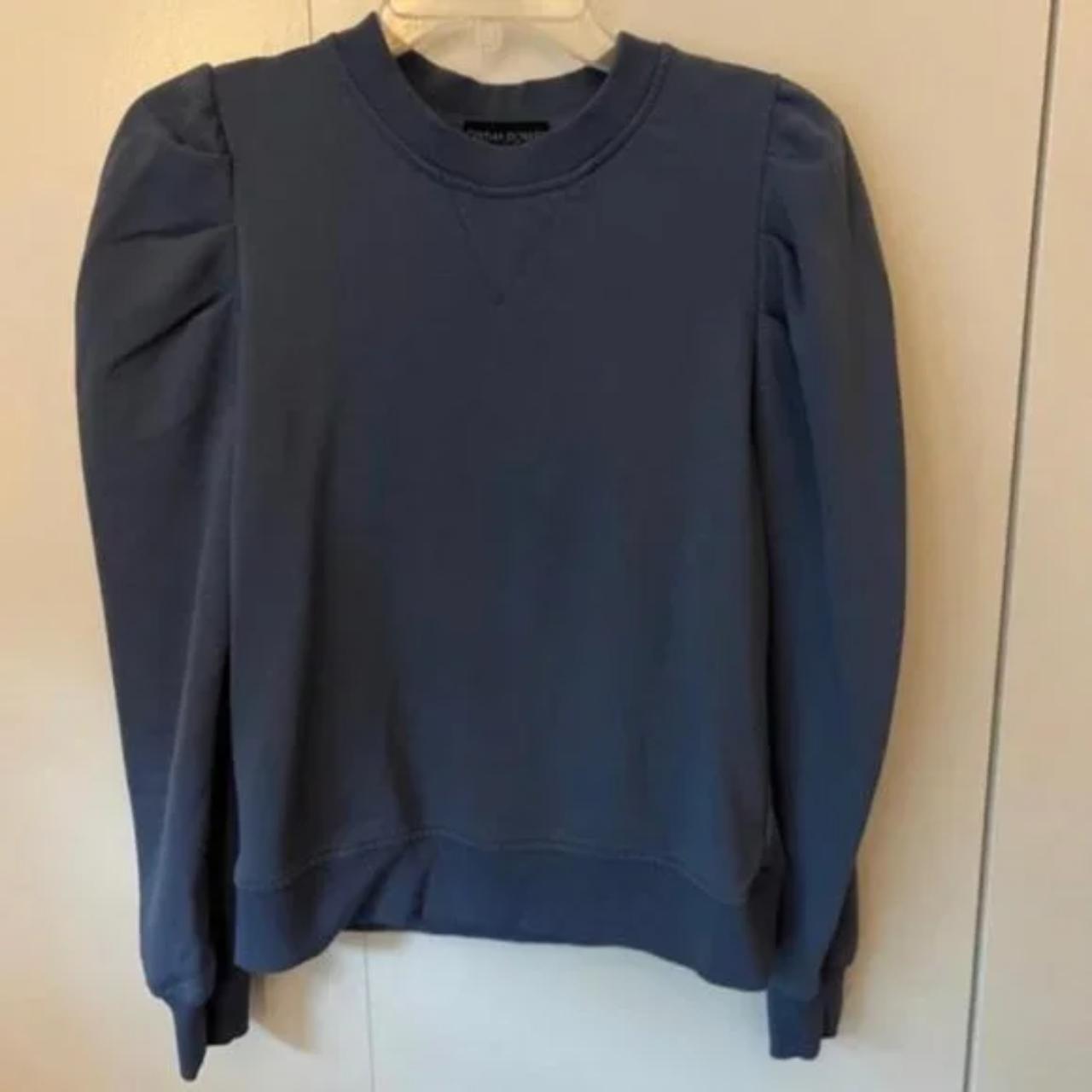 Cynthia rowley puff sleeve sweatshirt sale