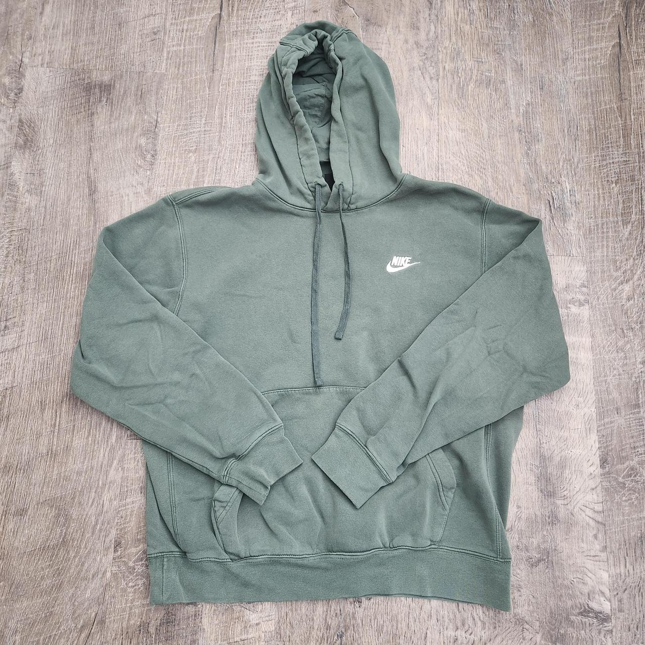 Nike hoodie forest discount green