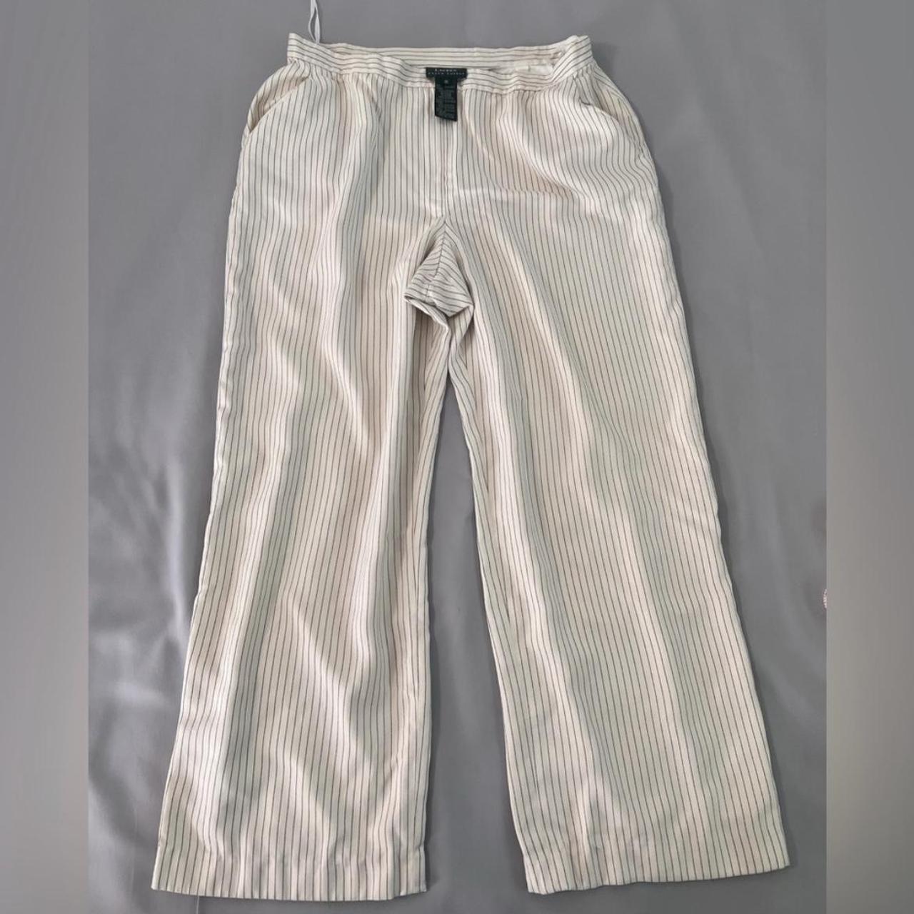 Lauren Ralph Lauren Pants Womens Size 16 Beige - Depop
