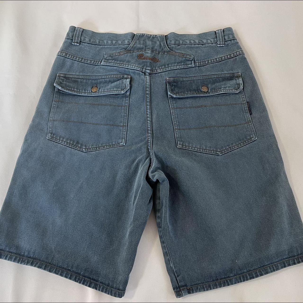 Y2K Results Jeans Urban Street Gear Denim Short 38... - Depop