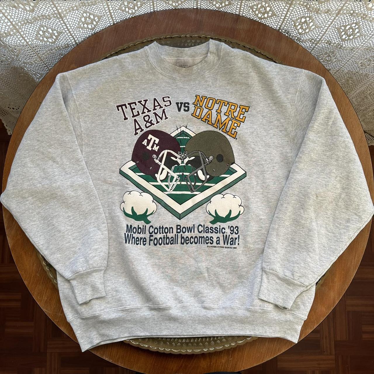 Notre dame cotton outlet bowl hoodie