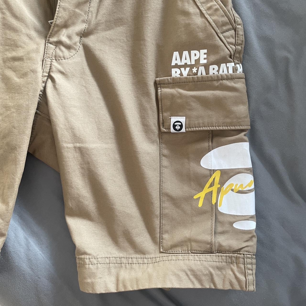 AAPE BY A BATHING APE SHORTS SIZE S Never worn... - Depop