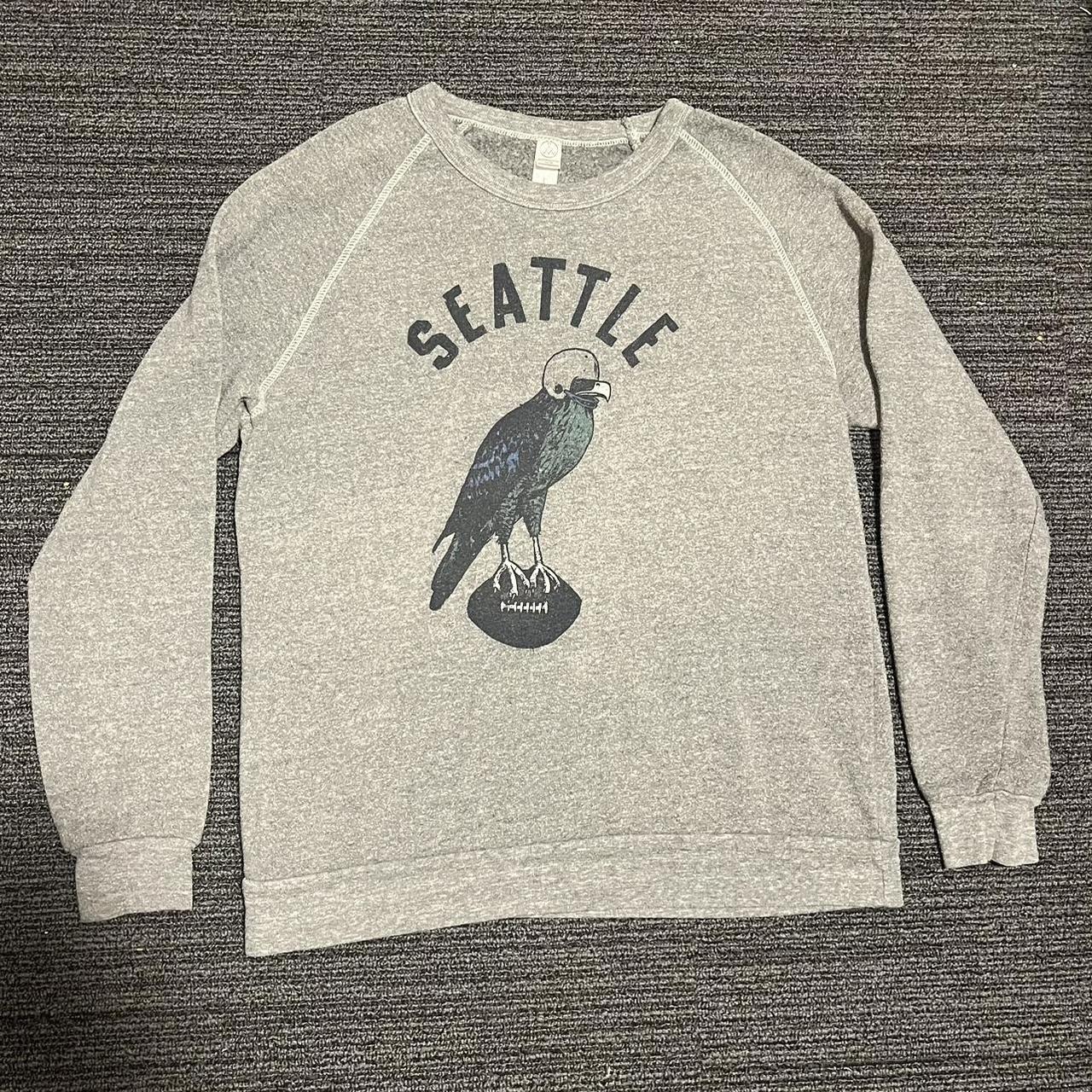 Throwback Seattle Seahawks sweater Size L - Depop