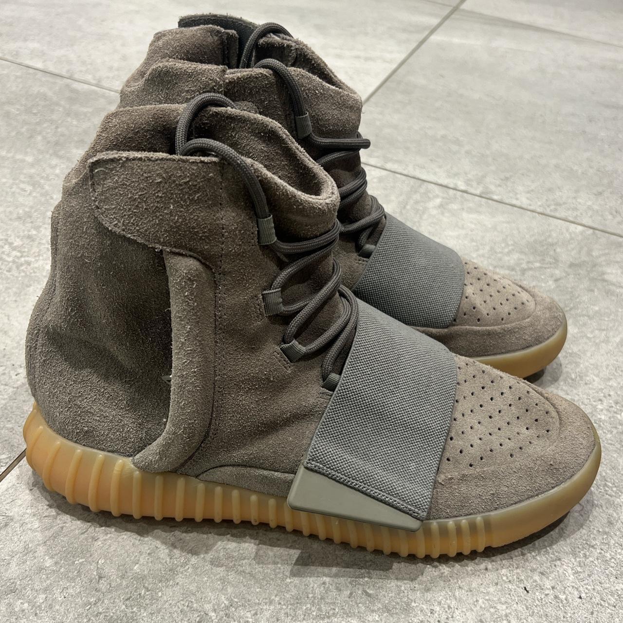 Yeezy 750 chocolate glow in 2024 the dark