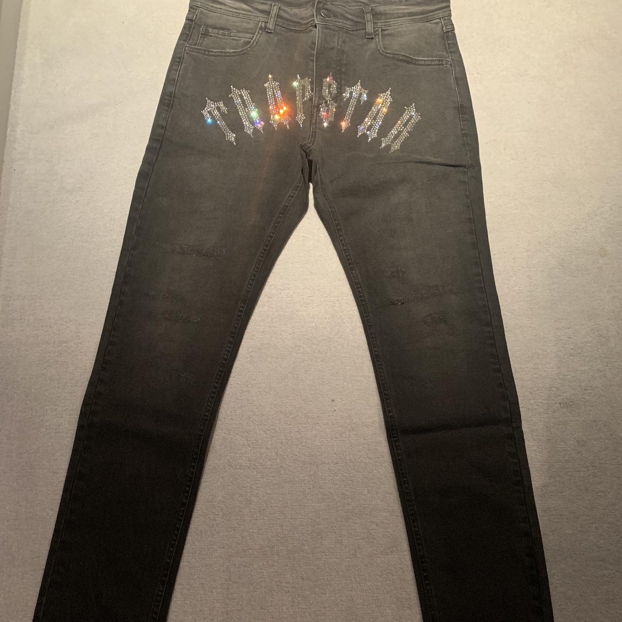 Trapstar Diamante Arch Jeans Size 32 Brand... Depop