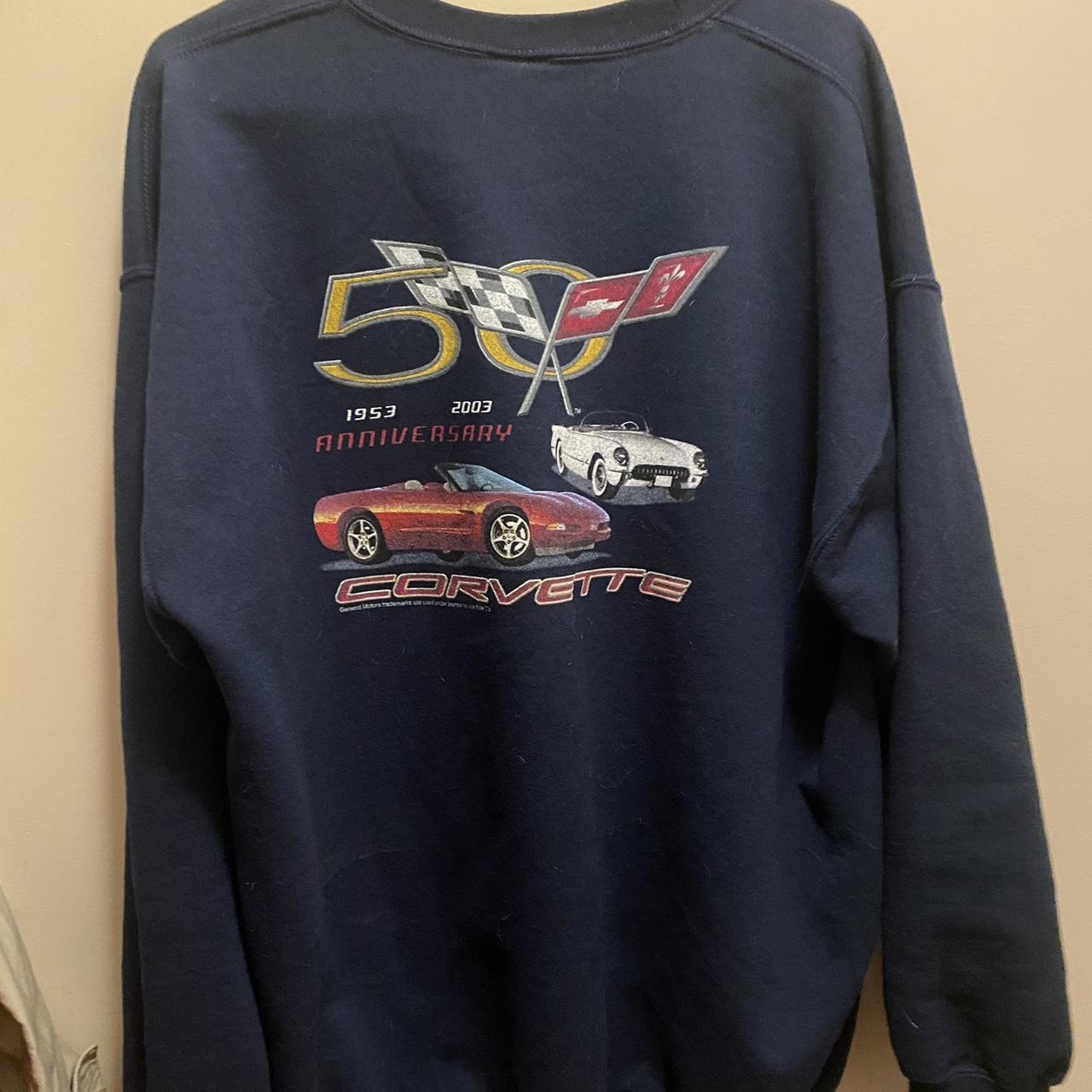 Corvette on sale sweatshirt vintage