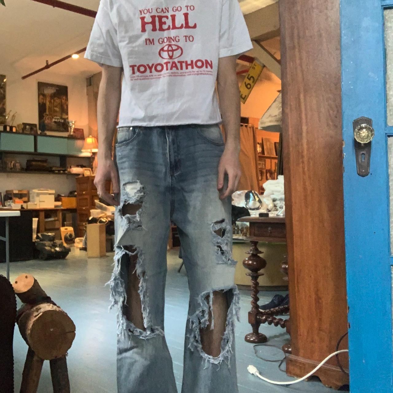 Basketcase Gallery denim, colossus denim, super... Depop