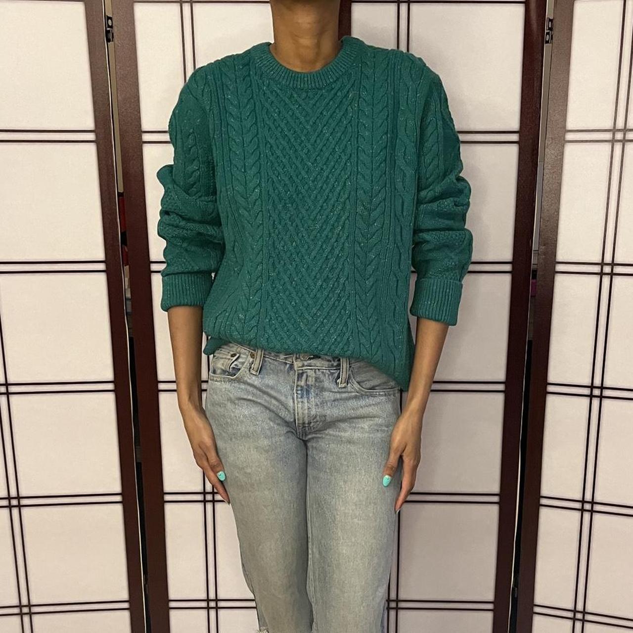 Gorgeous! Teal Banana Republic knit It's Depop