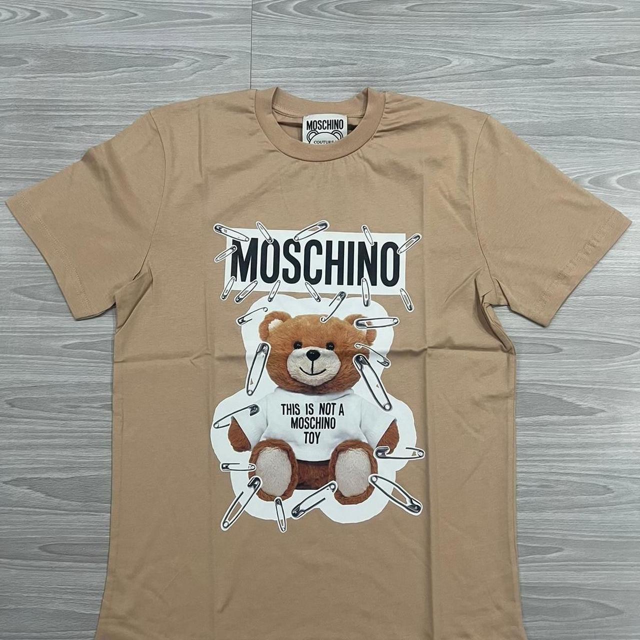Moschino t shirt Slim fit Peach colour Brand new... - Depop