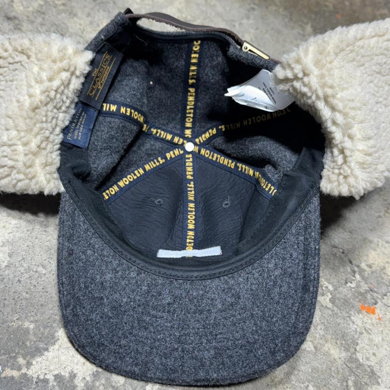 Pendleton Men's Hat - Grey – Pendleton Virgin Woo… - image 3