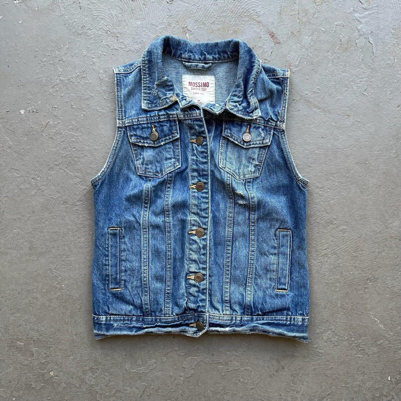 Mossimo denim vest on sale