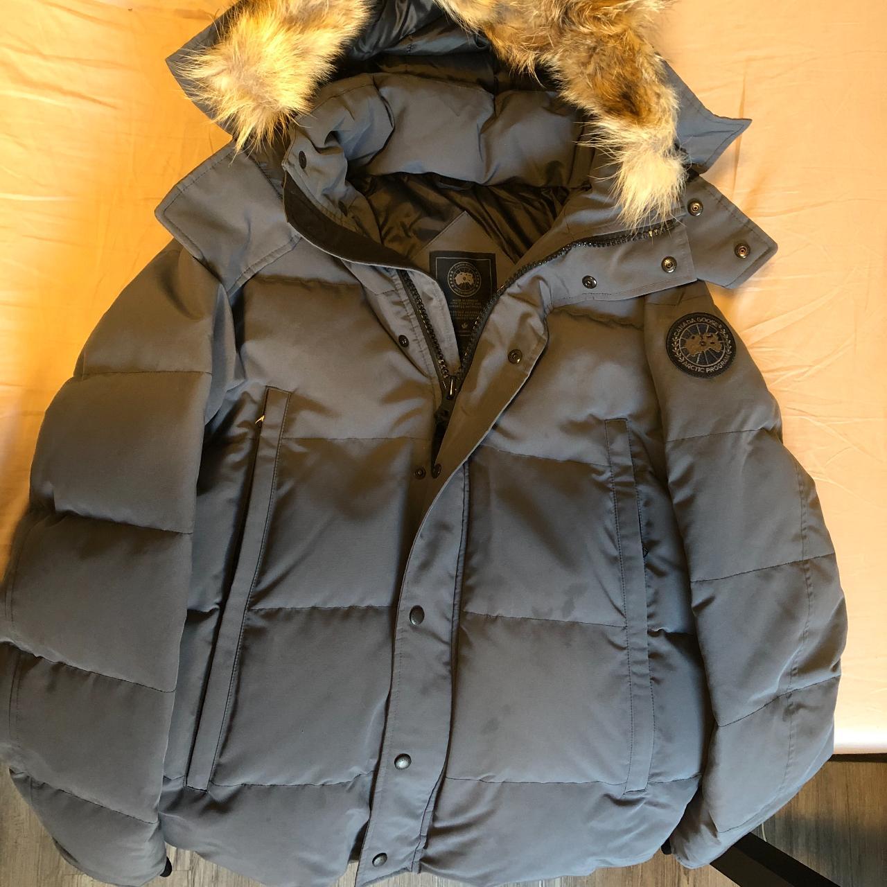 Canada Goose Wyndham Parka Black Label Retail price... - Depop