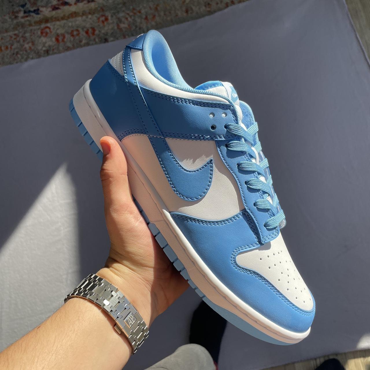 stockx blue dunks
