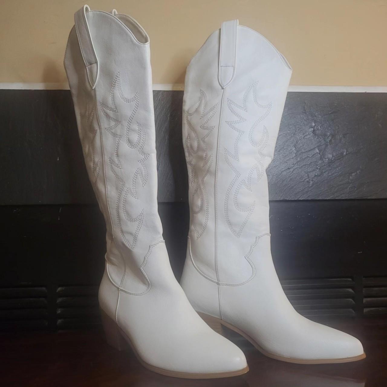 princess polly tall cowboy/cowgirl boots Depop