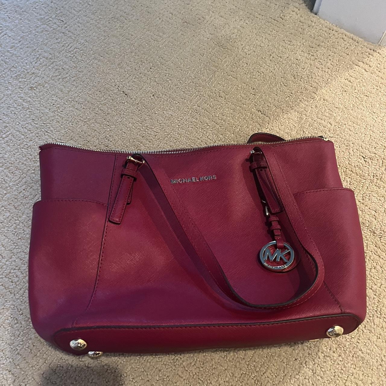 Buy Michael Kors Women Red Front MK Lock Small Crossbody Bag for Women  Online | The Collective