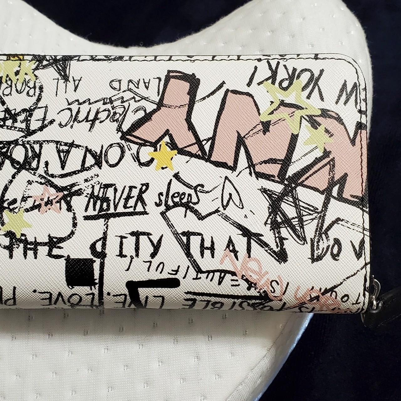 Graffiti DKNY Wallet. Great condition. Gently used Depop