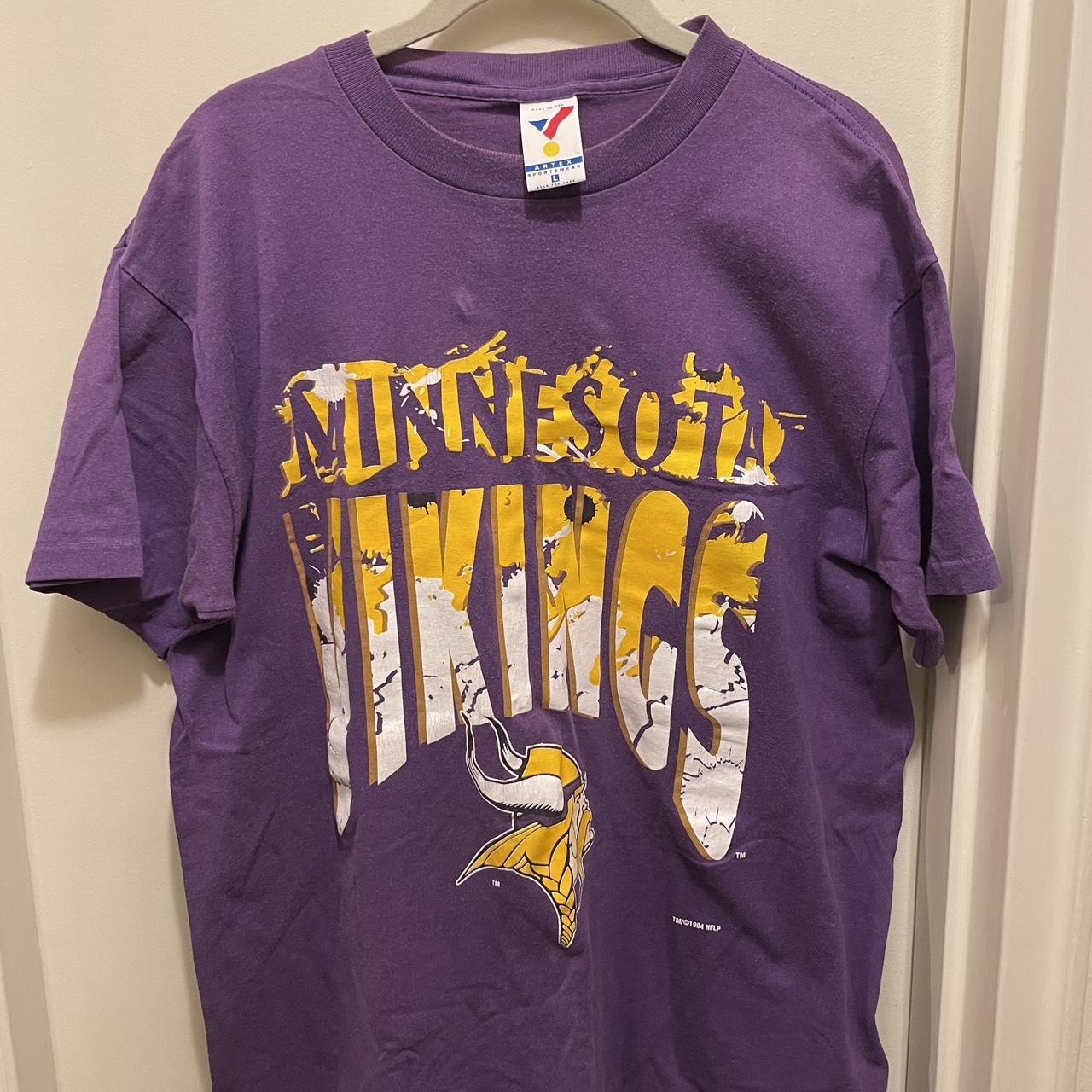 Vintage 1994 Minnesota Vikings T-Shirt Size Medium