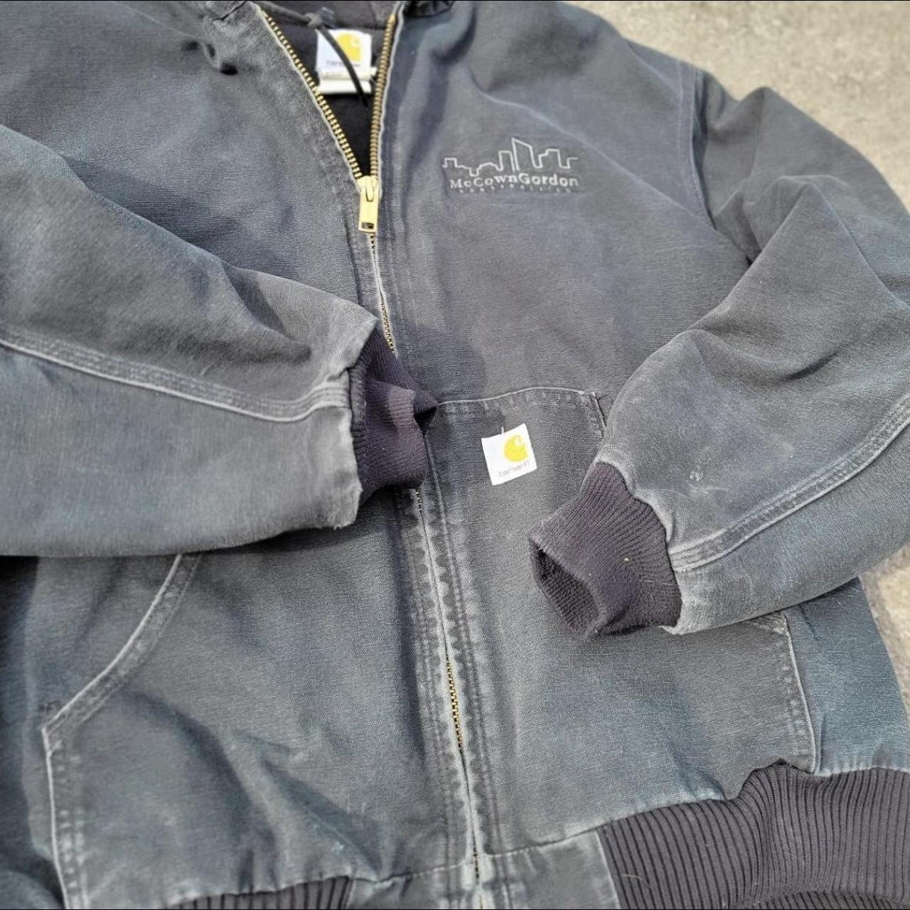 Vintage 1990s Carhartt Hooded Jacket / Workwear / Streetwear