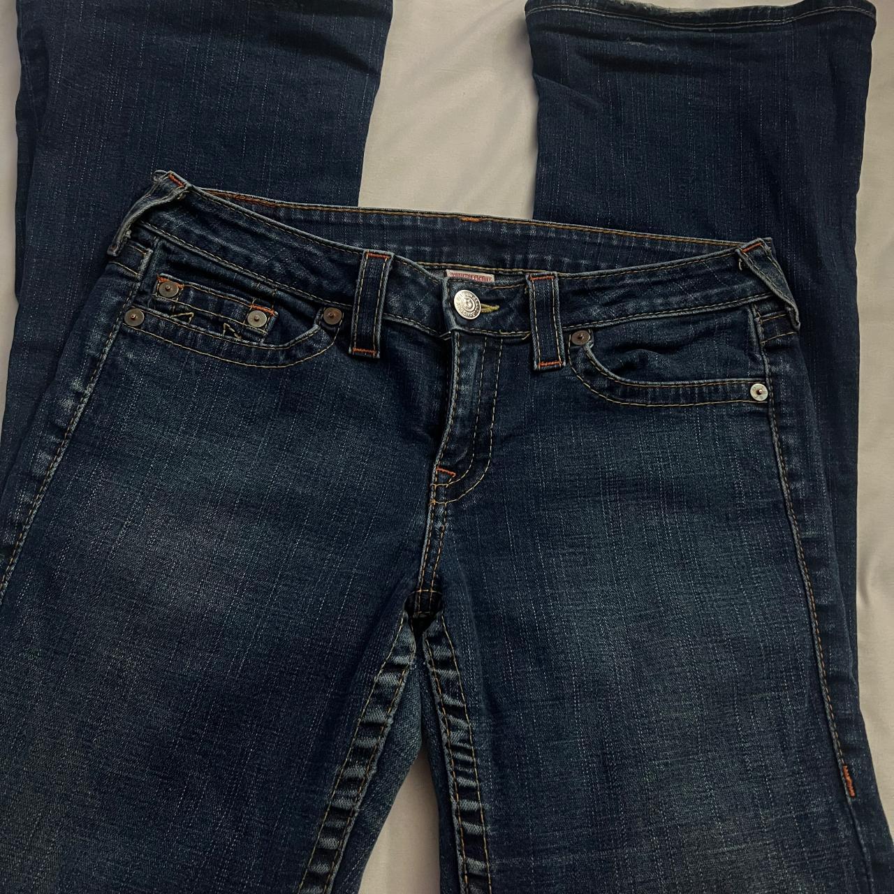 True religion jeans ⭐️ super cute bootcut jeans very... - Depop