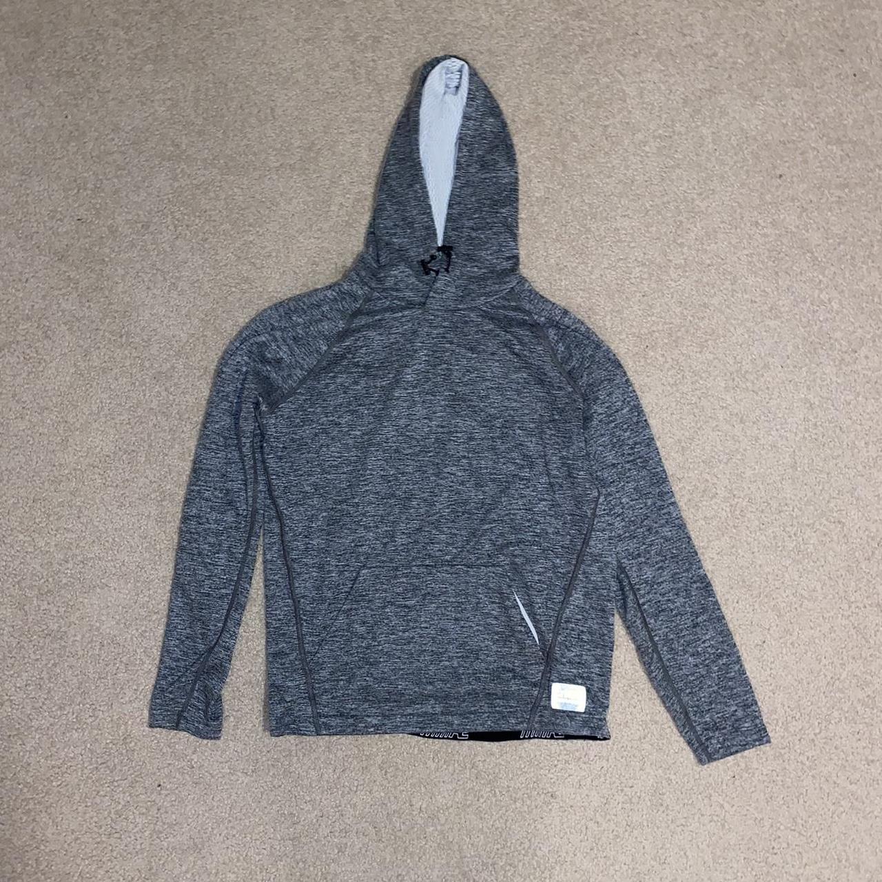 American eagle grey simple plain hoodie Men’s... - Depop