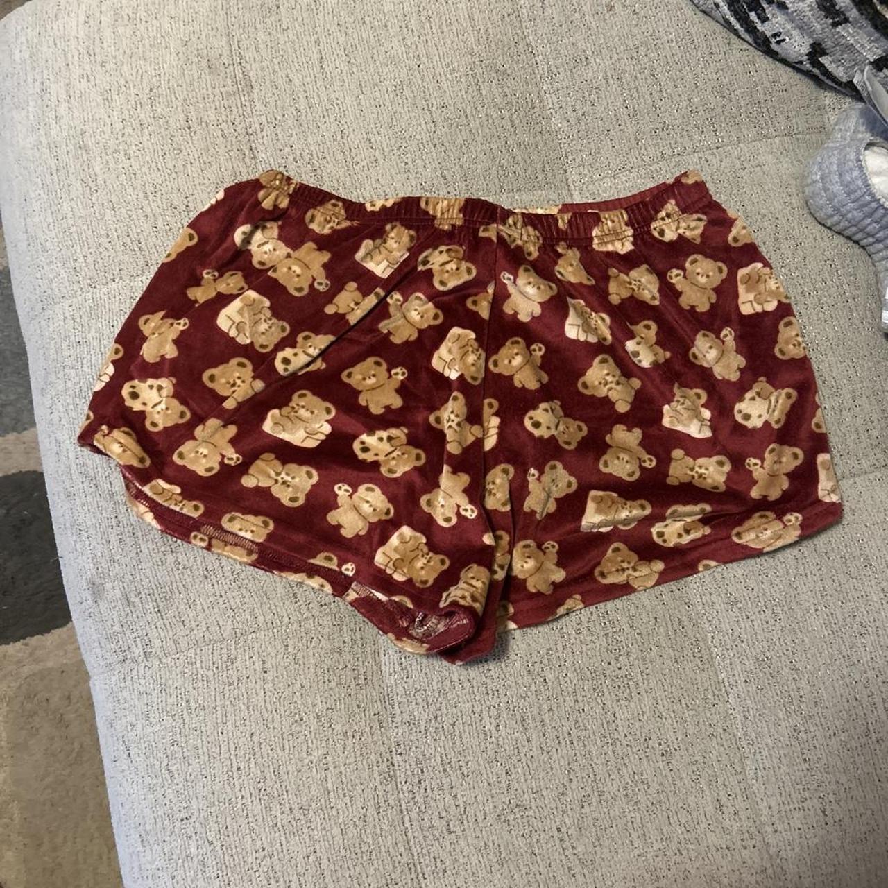 Five below women's burgundy and red shorts