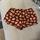 Five below women's burgundy and red shorts